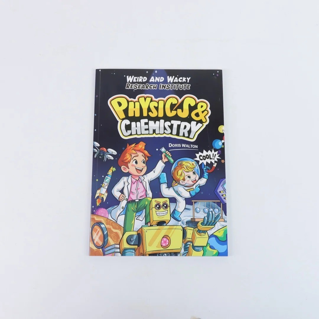Physics & Chemistry Comic Science Book for Kids – Fun STEM Learning Gift