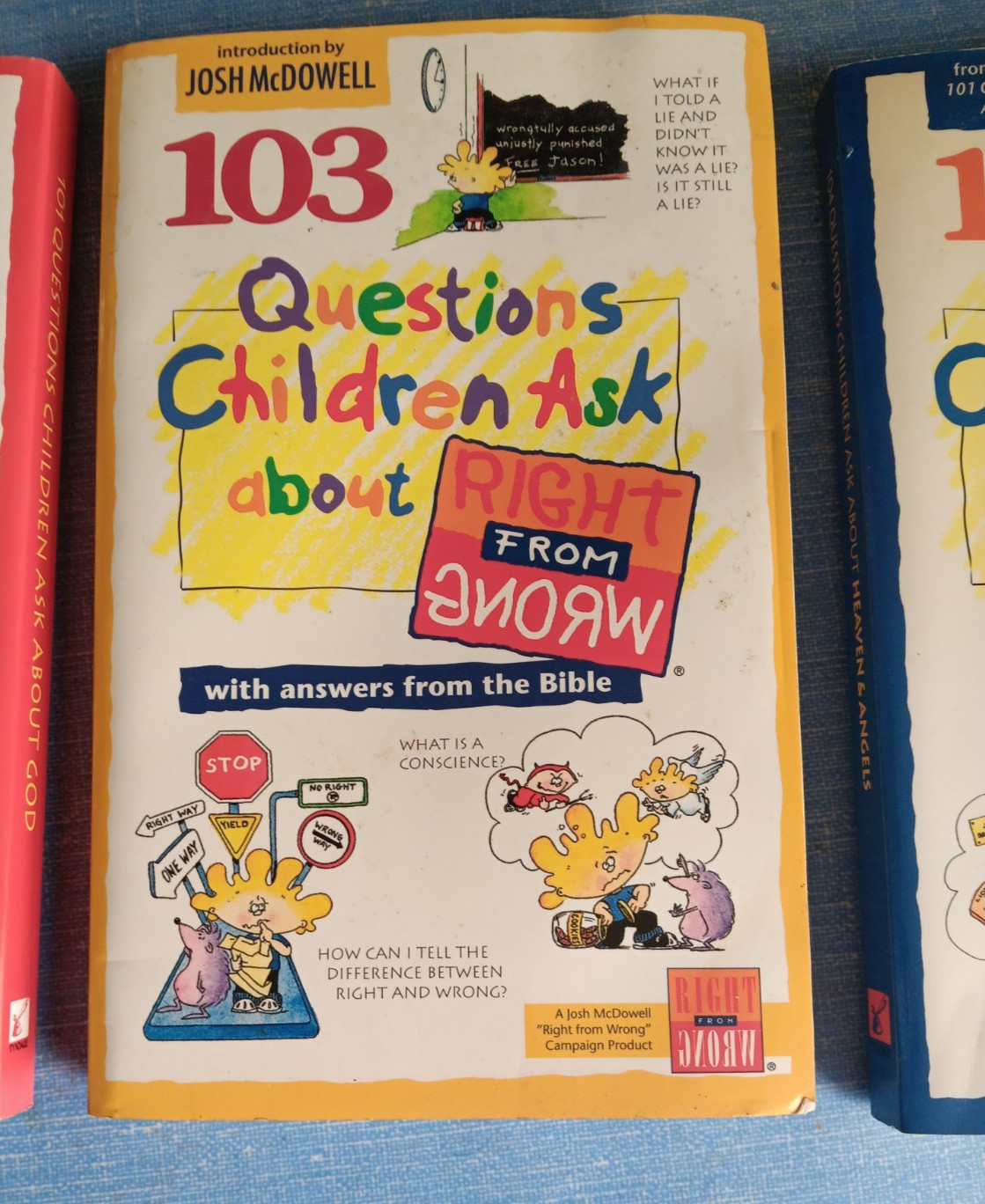 101-103-104 Questions Children Ask… by David R. Veerman 1992, Trade Paperback
