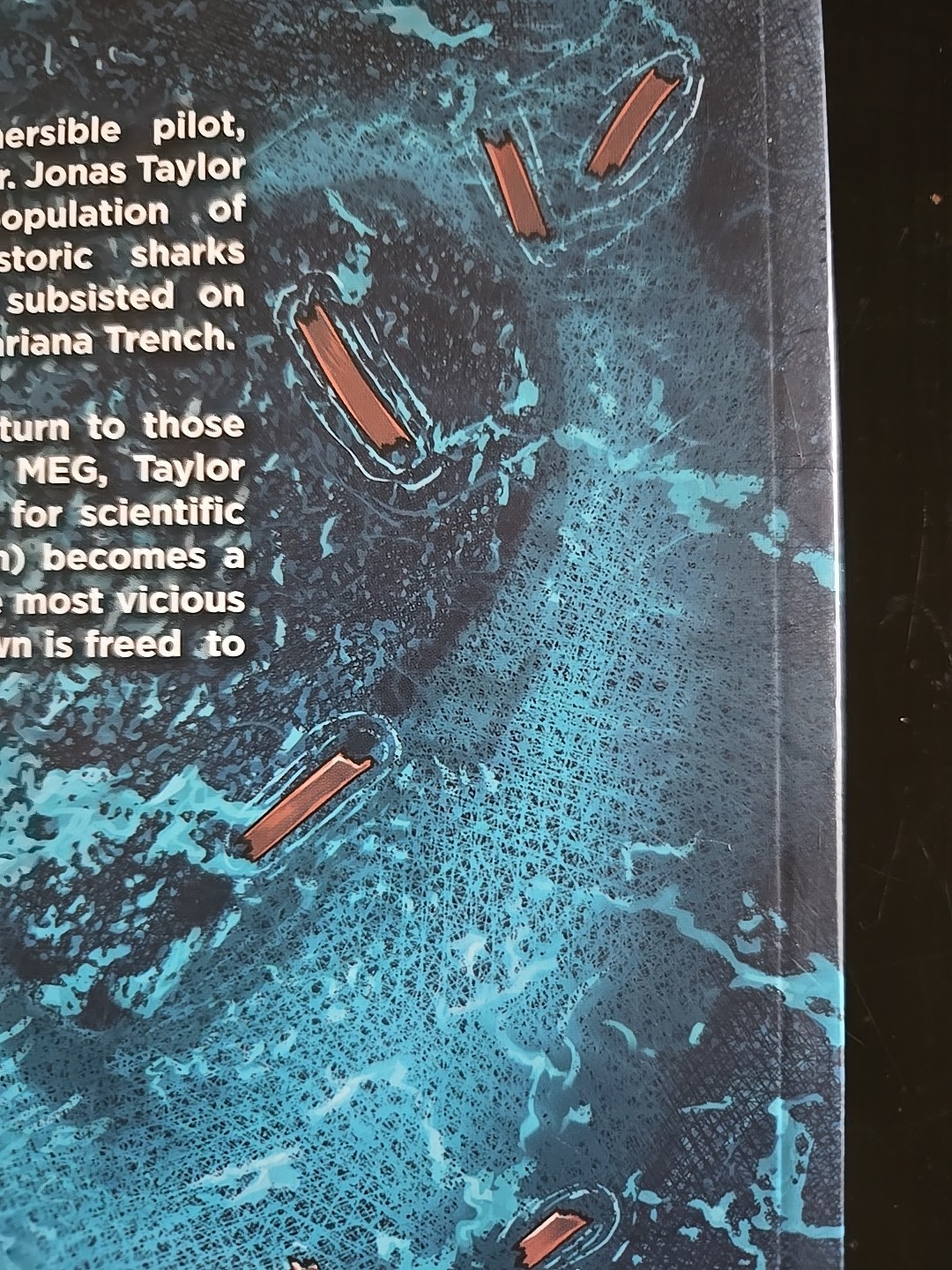 The Meg Graphic Novel Steve Alten Rare TPB Comic Book Megalodon 2019 BLACKLIST