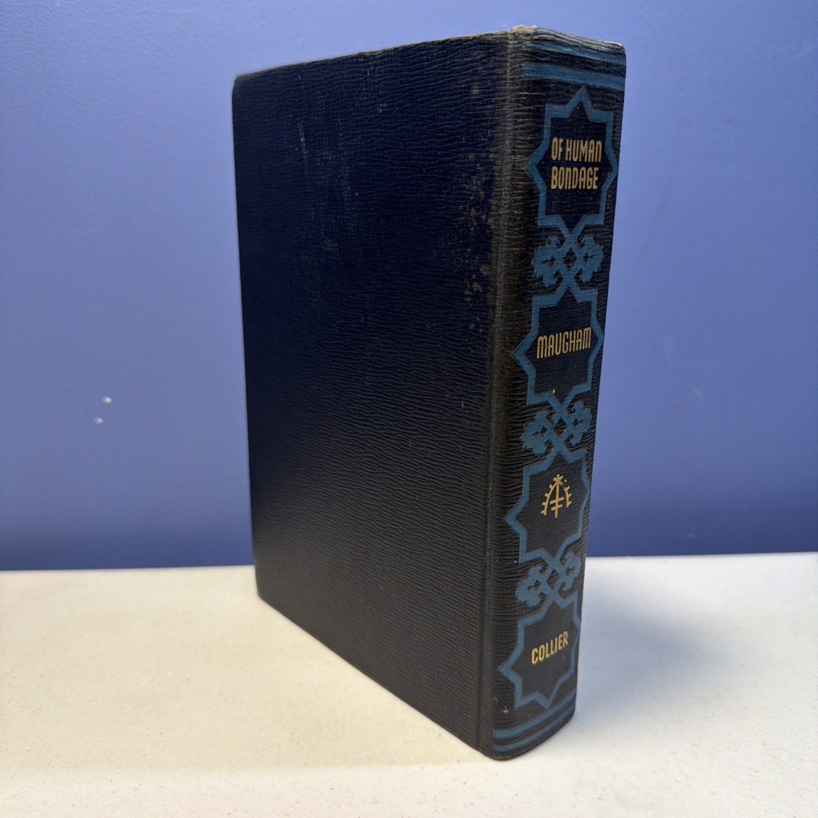 1915 “OF HUMAN BONDAGE” HC book, by W. Somerset Maugham RARE