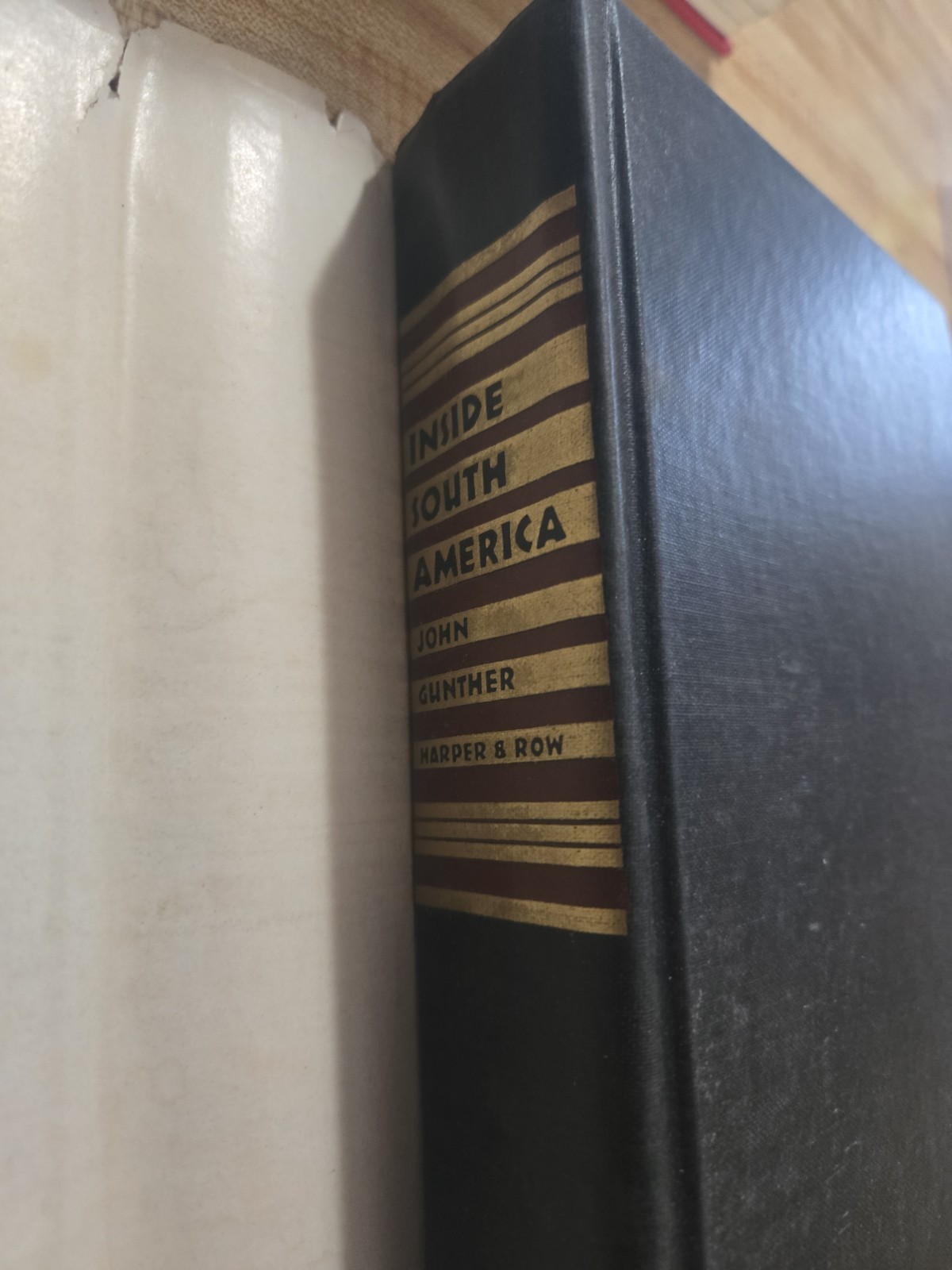 Inside South America John Gunther 1st Edition Hardcover Book