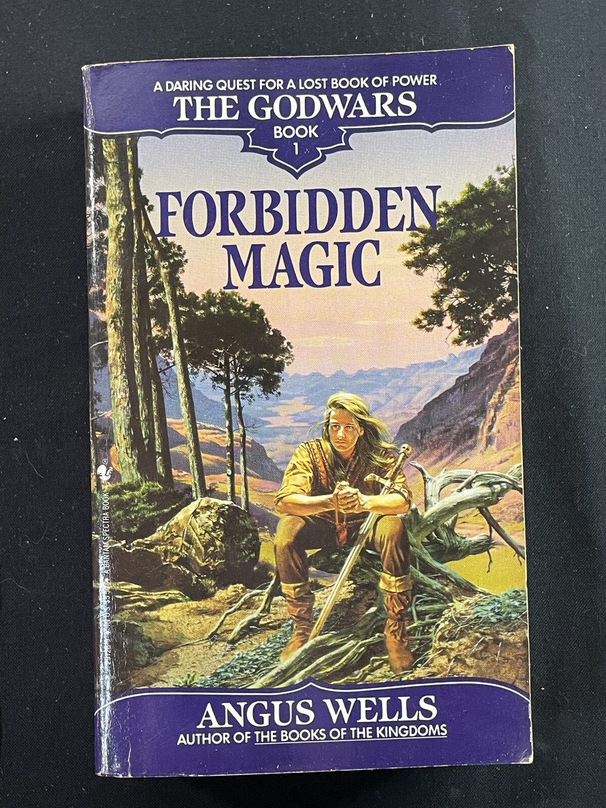 3V Set THE GODWARS Angus Wells – Forbidden Magic, Dark Magic, Wild Magic
