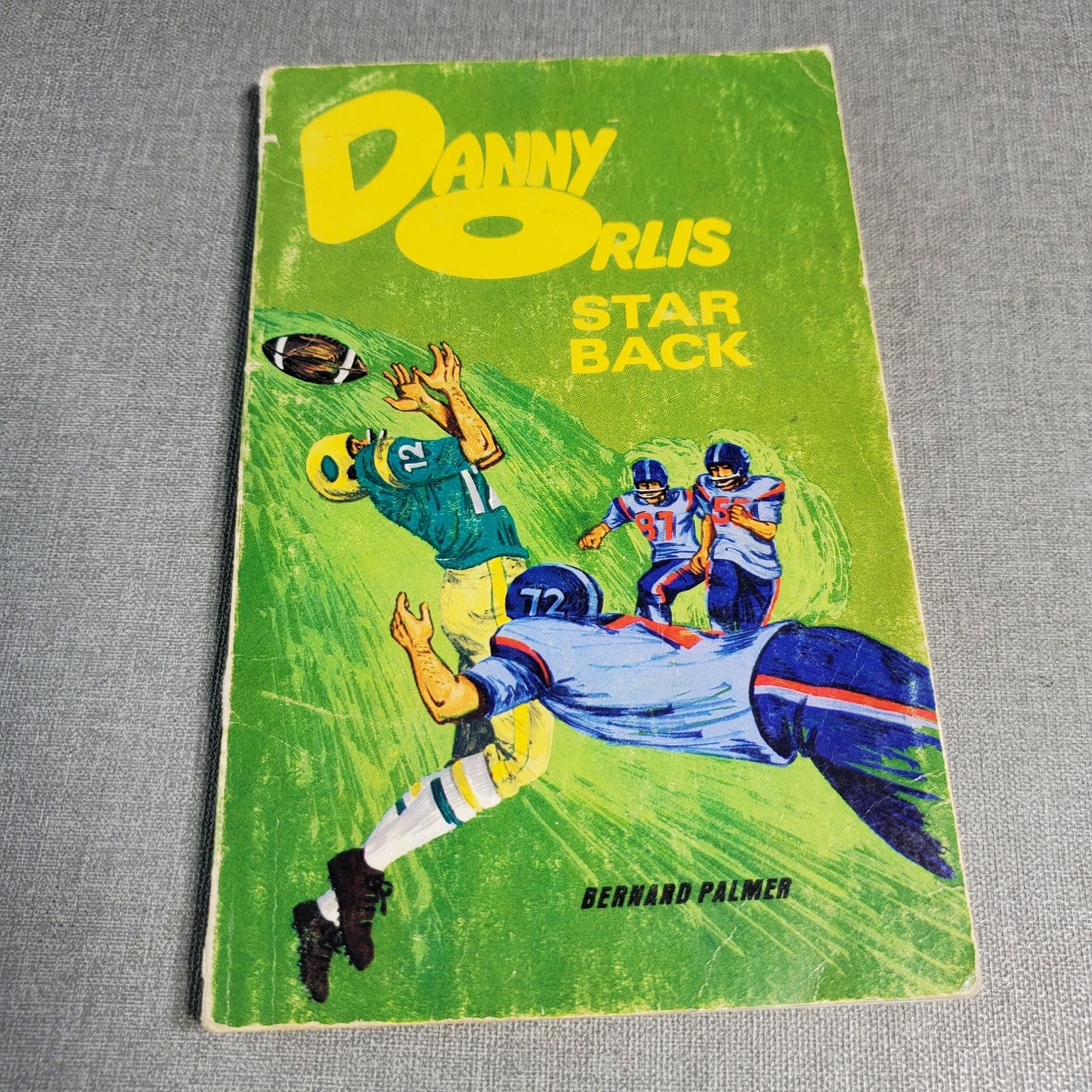 Danny Orlis Star Back Bernard Palmer 1957 Christian Football Moody Press