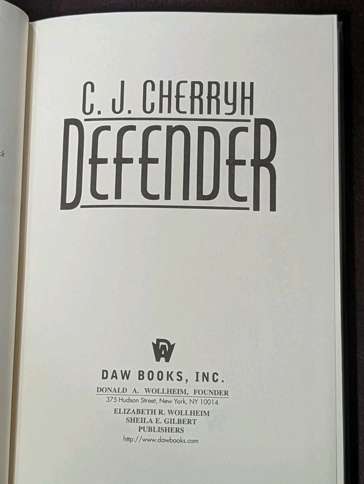 ​​​C.J. Cherryh Foreigner 2nd Sequence Precursor Defender Explorer 1st/1st HCDJ