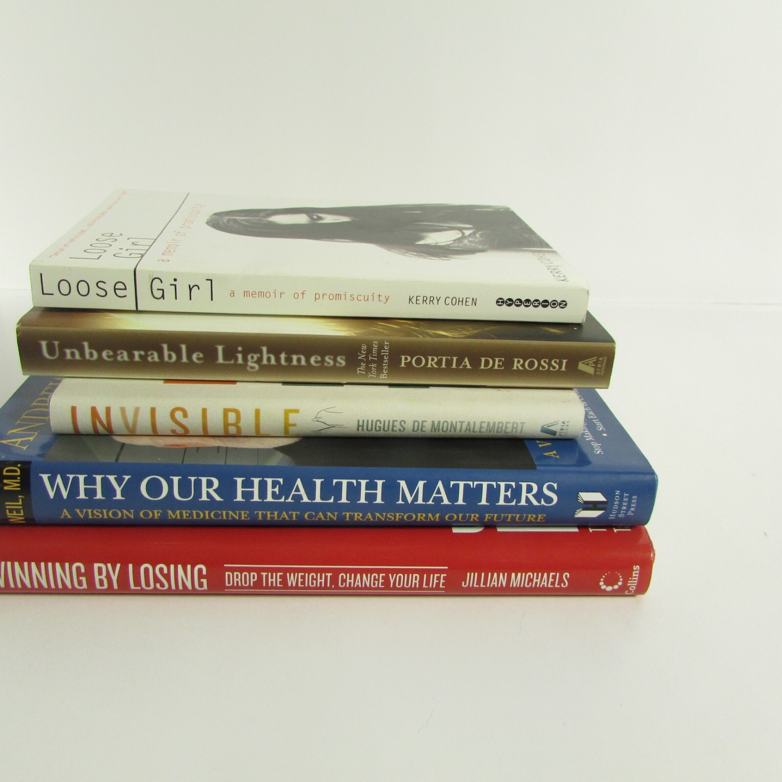 Self Health Assorted Titles Bundle of 5 Paperback and Hardcover Books