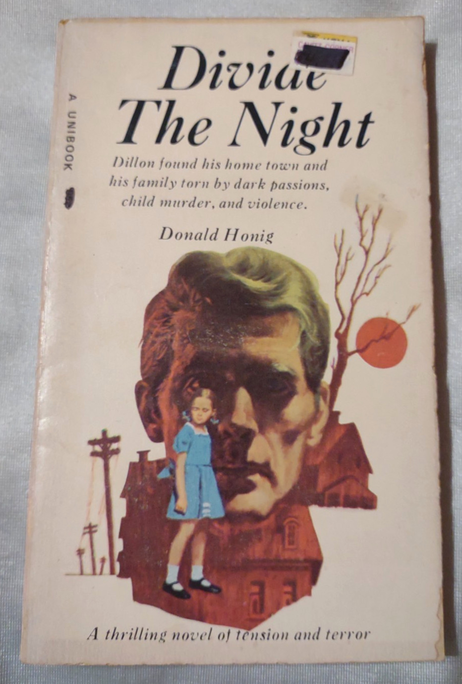 DIVIDE THE NIGHT by DONALD HONIG=GOTHIC / HORROR / DARK PASSIONS/TERROR/VIOLENCE