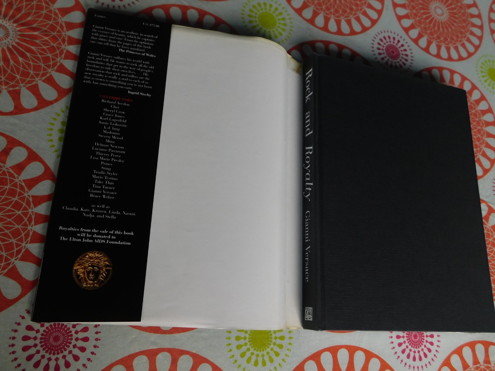 1996 ‘Rock & Royalty’ Gianni Versace HC/DJ 1st U.S. & Collector’s Edition EC!