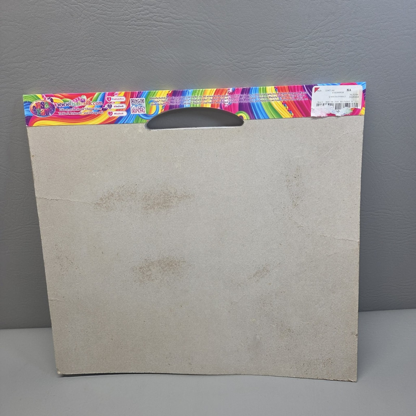 Lisa Frank Activity Book Large Jumbo Coloring Book -Coloring and Stickers Girls