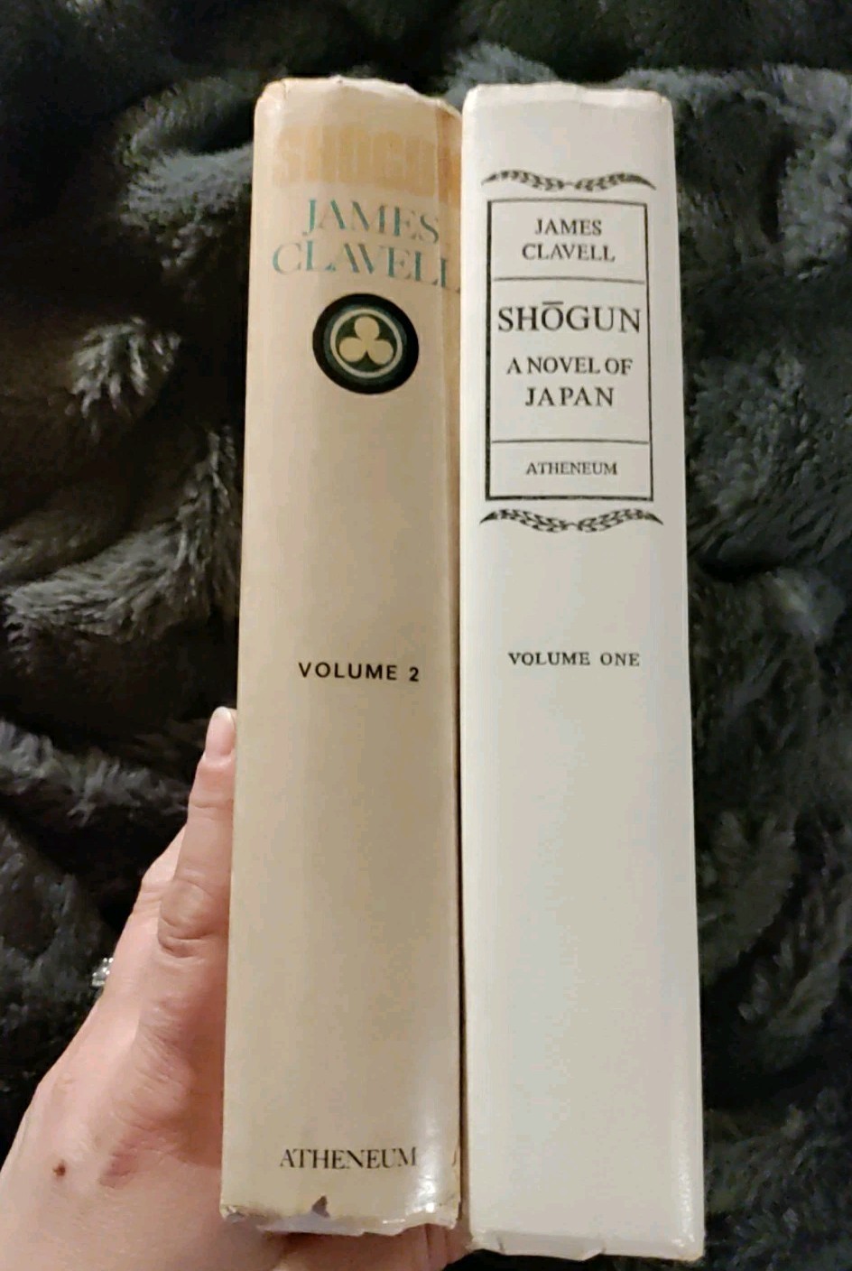 1975 First Edition Shogun Set Of Volume 1 & 2 James Clavell BCE FIRST PRINT RARE