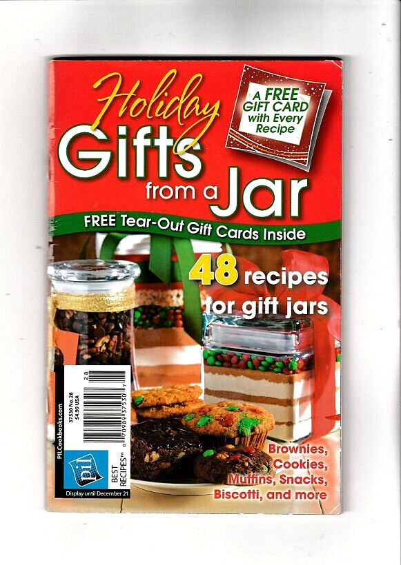 HOLIDAY GIFTS FROM A JAR-48 EASY TO ASSEMBLE TREATS RECIPES-COOKBOOK-2010