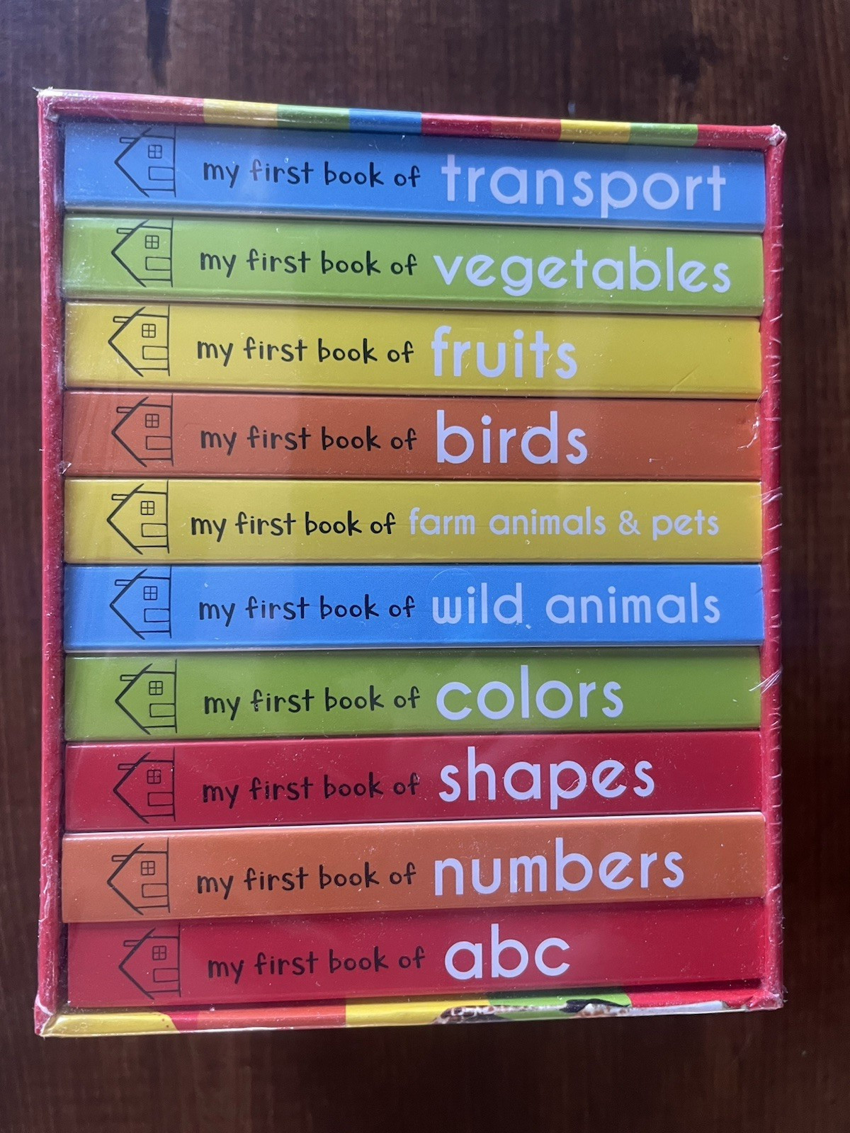 My First Library Box Set of 10 Board Books for Kids | Early Learning Gift 479