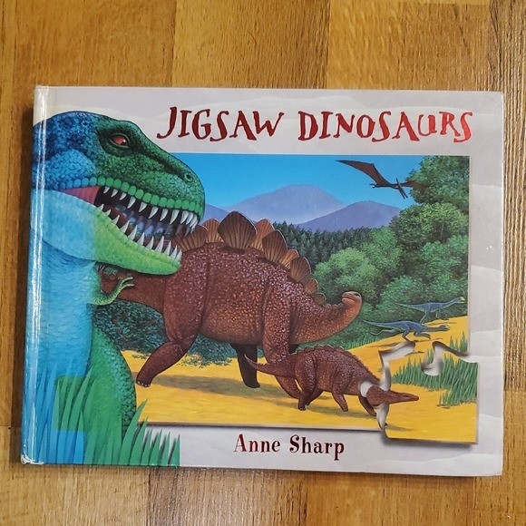 Jigsaw Dinosaurs Puzzle Book