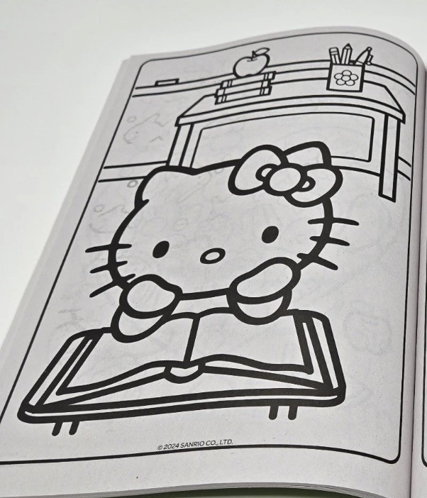 Sanrio Hello Kitty Coloring Book Jumbo Hours Of Fun By Bendon New