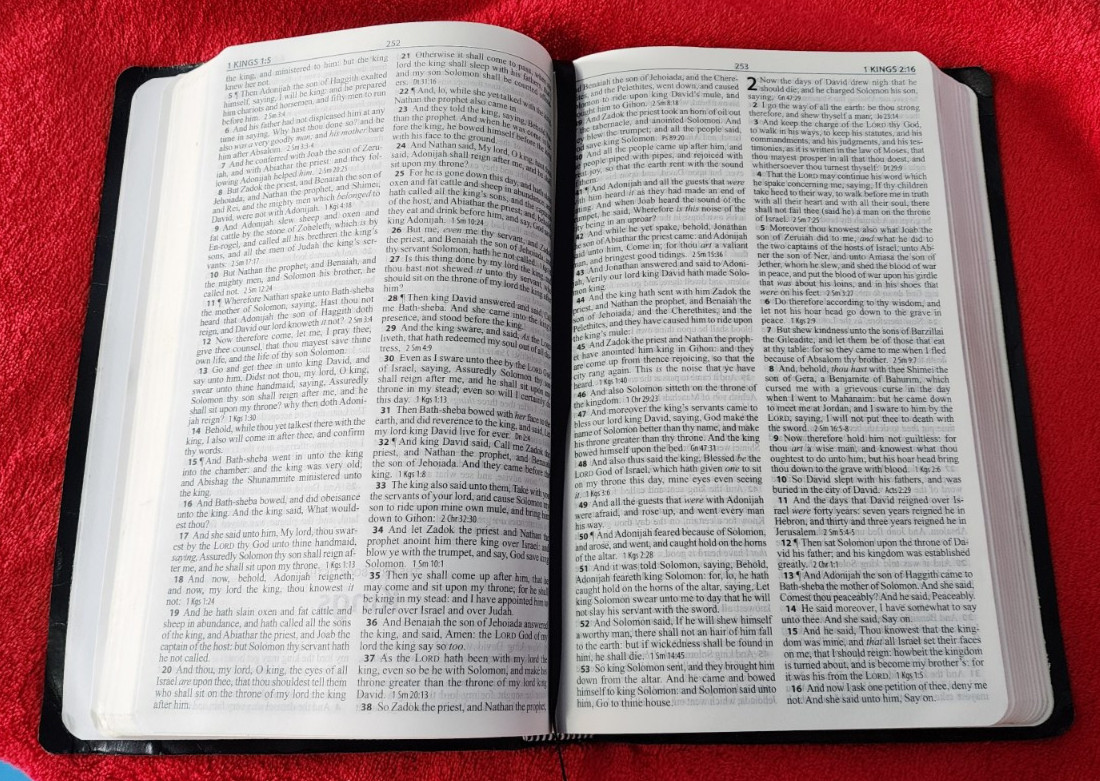 Holy Bible Hendrickson 2015 Thinline Reference Edition KJV