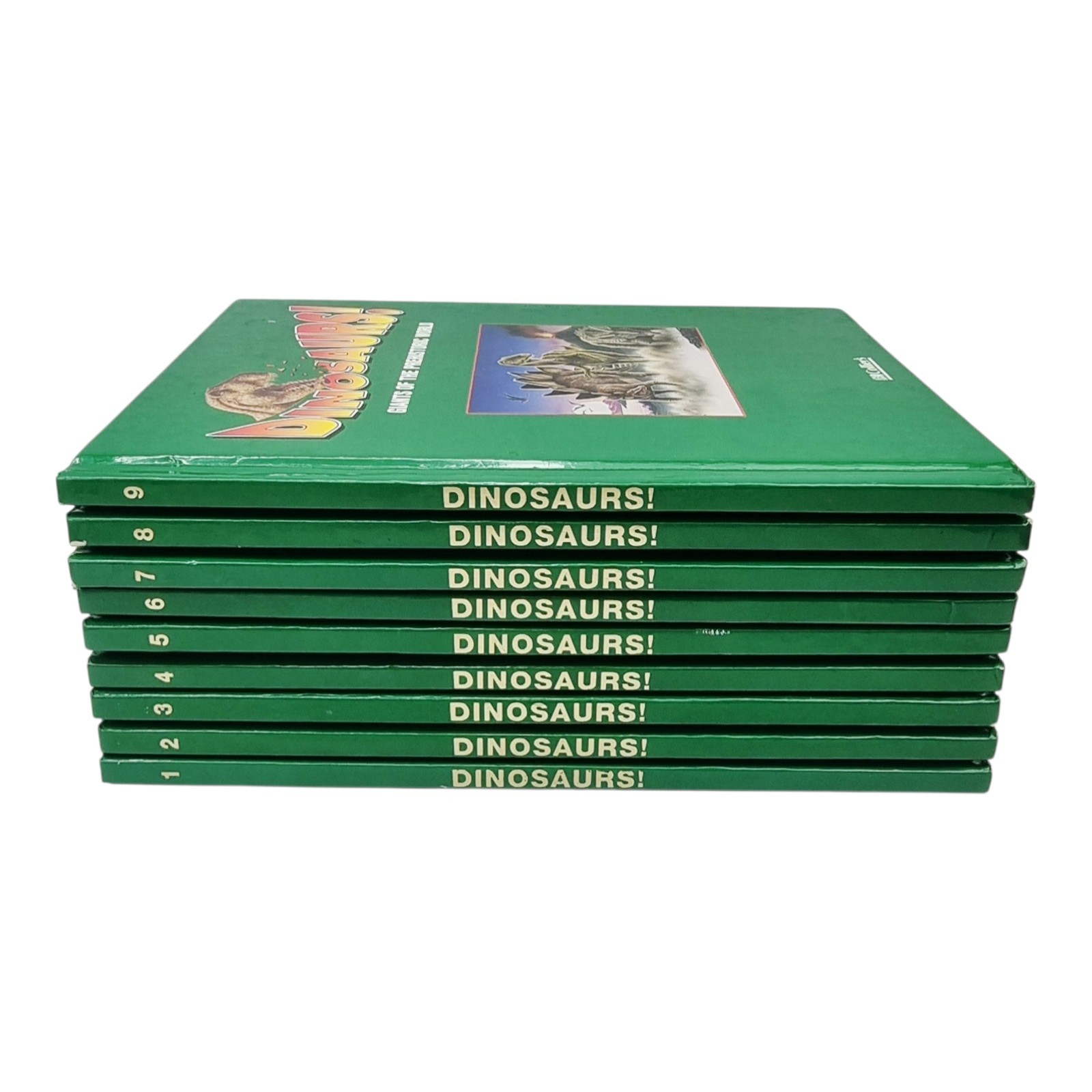 Dinosaurs! Giants of the Prehistoric World Complete 8 Vol Set Collier’s…