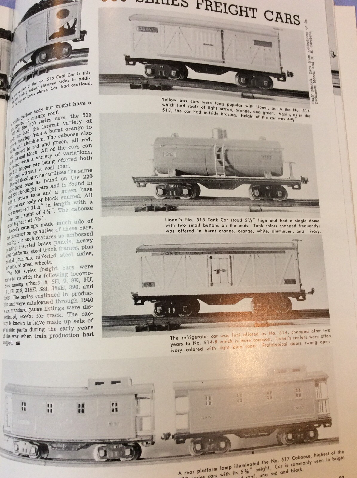 Toy Trains Of Yesteryear SC 35 Pages 1987 Nice Condition #471