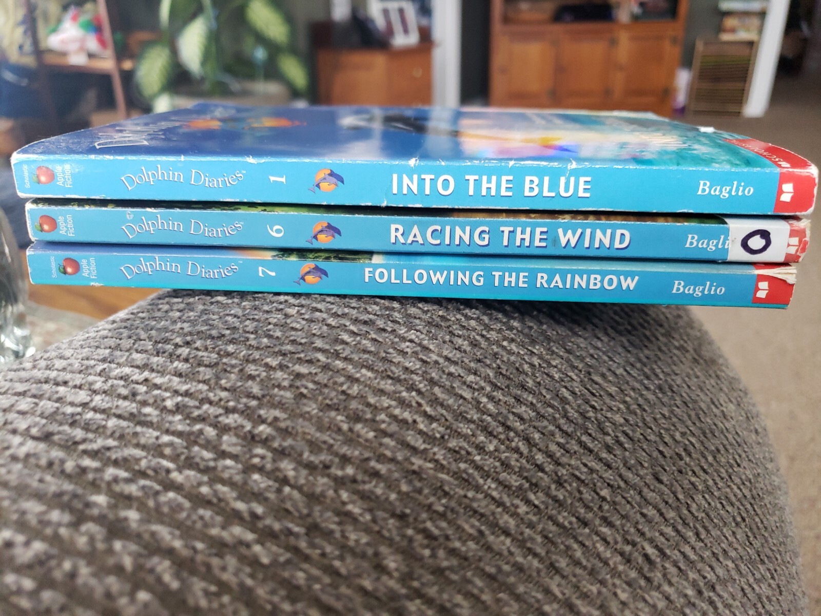 Lot of 3 Dolphin Diaries By Ben M. Baglio Scholastic Books: #1, 6, 7