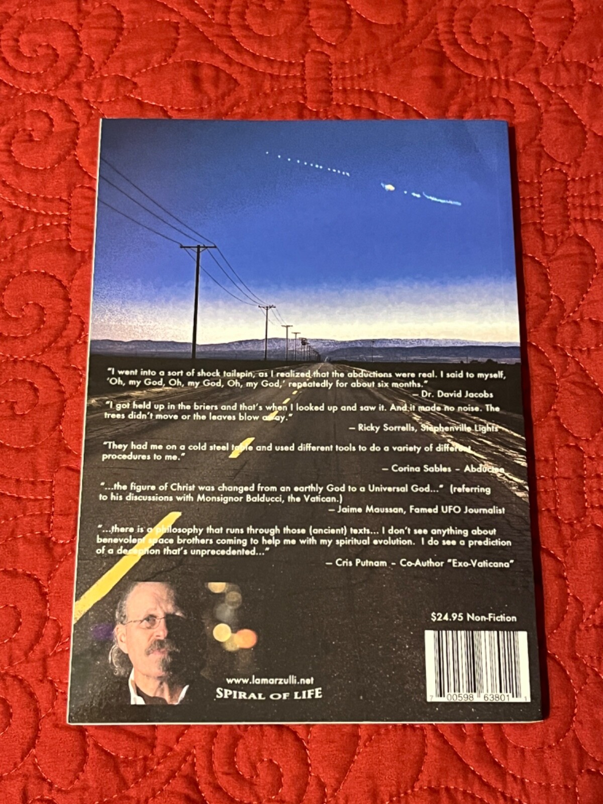 FURTHER EVIDENCE of Close Encounters By: L. A. Marzulli, Paperback 2013 NEW!