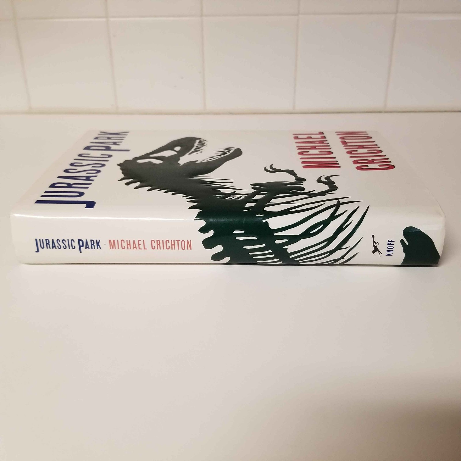 Jurassic Park by Michael Crichton First Trade Edition First Printing 1990 HCDJ