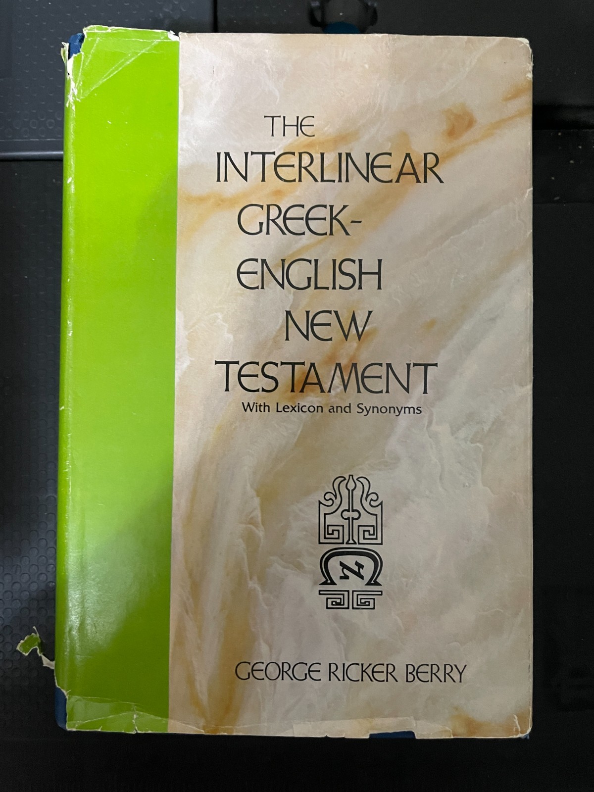 Interlinear Greek-English New Testament by George Ricker Berry Hardcover