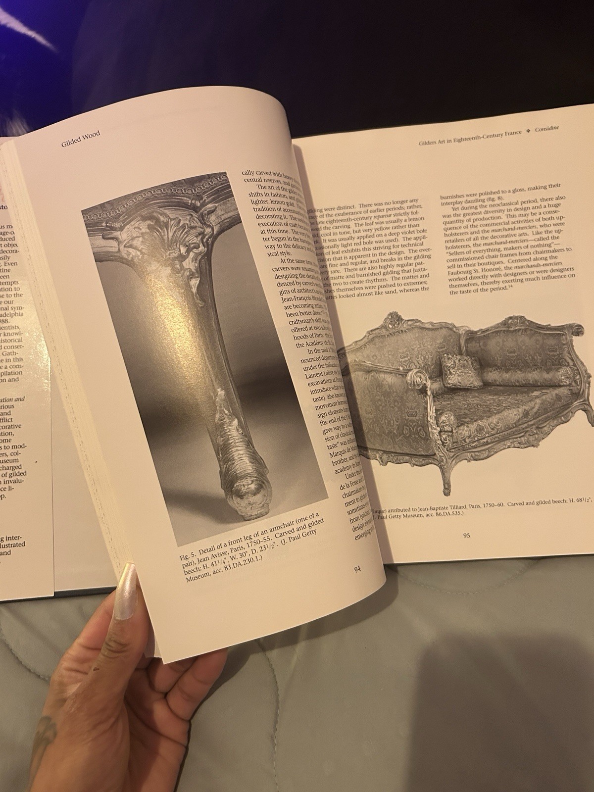 RARE Limited Edition Gilded Wood: Conservation And History 1991 HCDJ