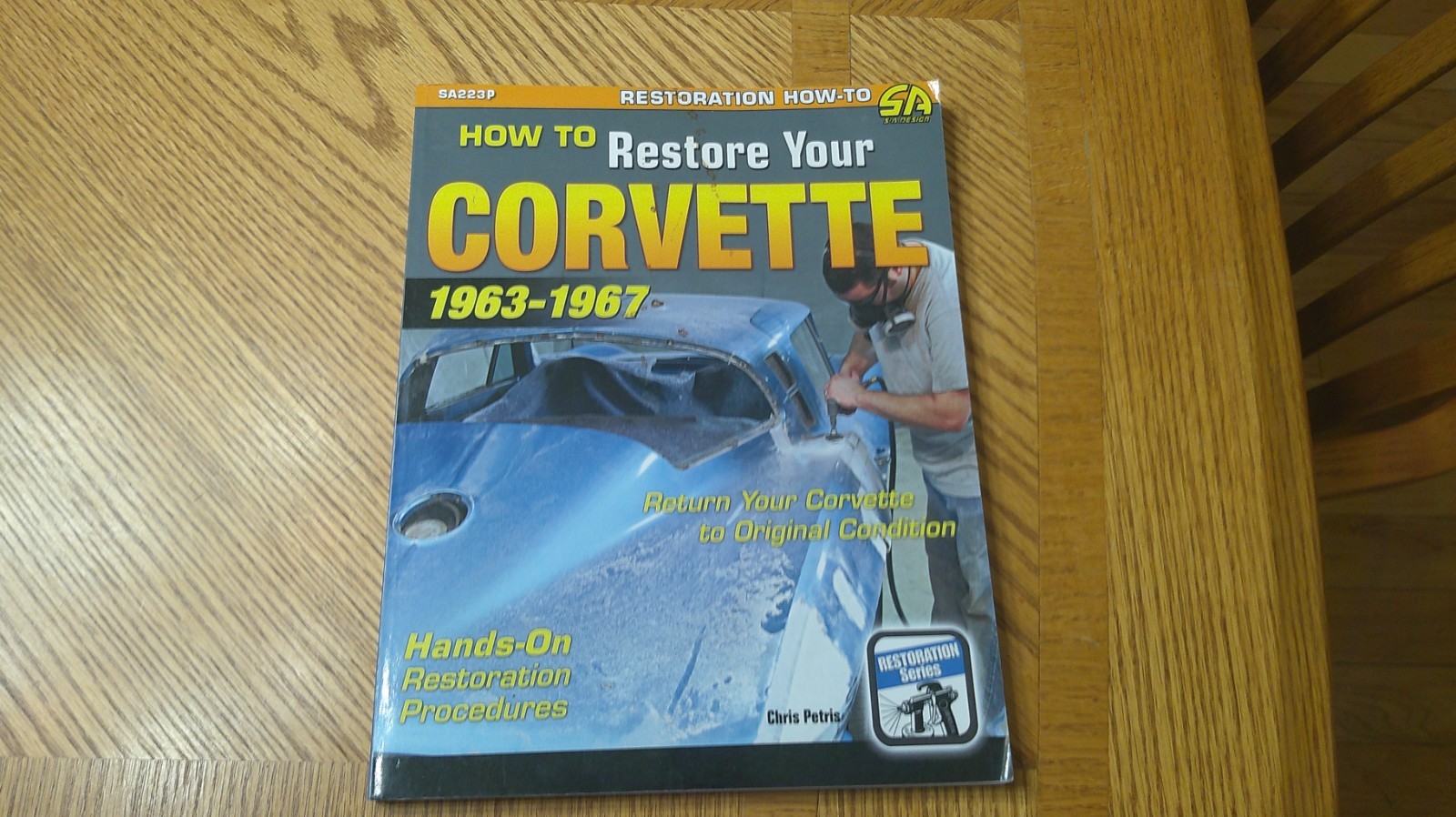 CORVETTE RESTORATION BOOKS (1963-1967), TECHNICAL & INFORMATION BOOKS- (4) TOTAL