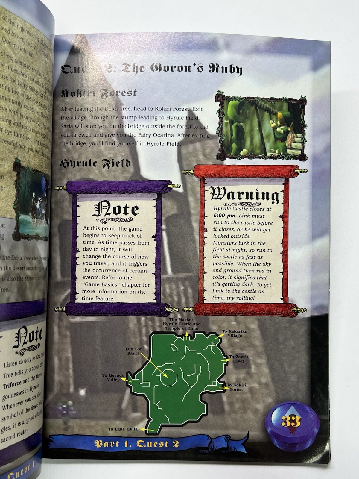 The Legend of Zelda Ocarina of Time Official Strategy Guide N64 BradyGames