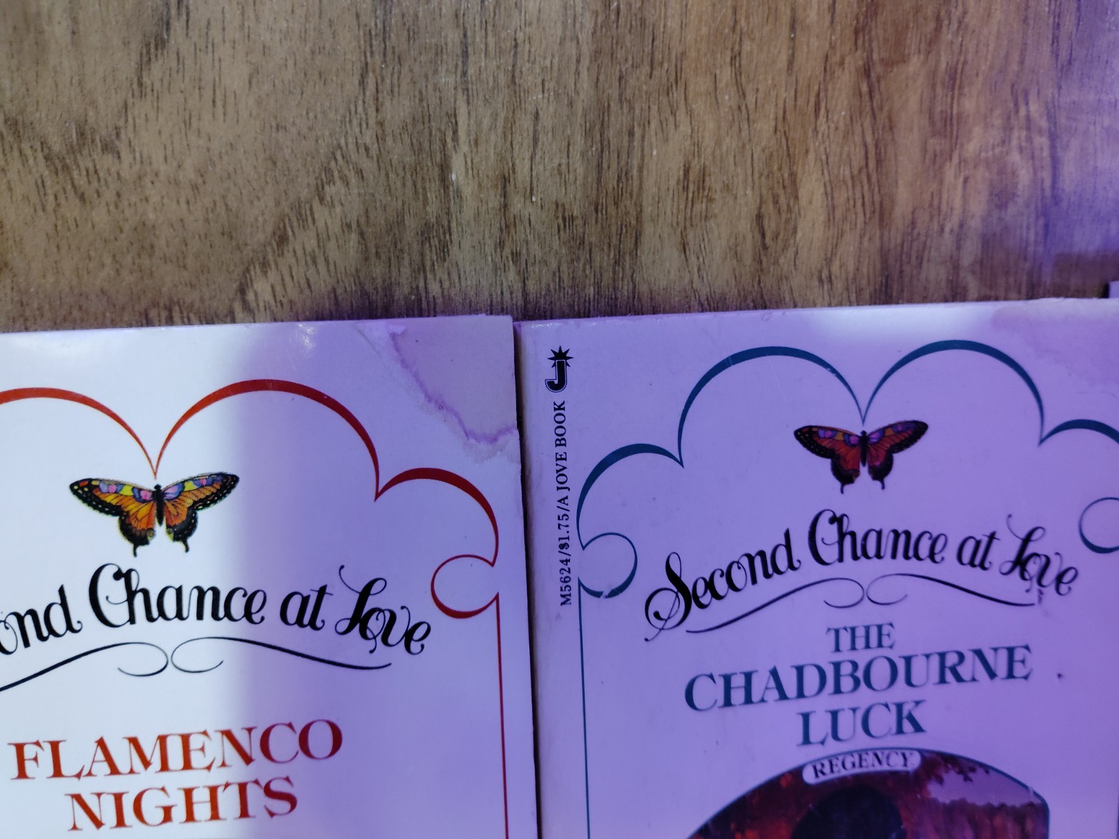 Second Chance at Love Lot 6 Vintage PB #2 #1 #3 #8 #80 #85 Jove Romance Butterfl