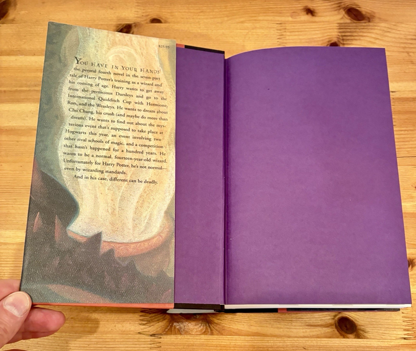 Harry Potter And The Goblet of Fire True 1st Edition 1st Print Errors RARE!!!