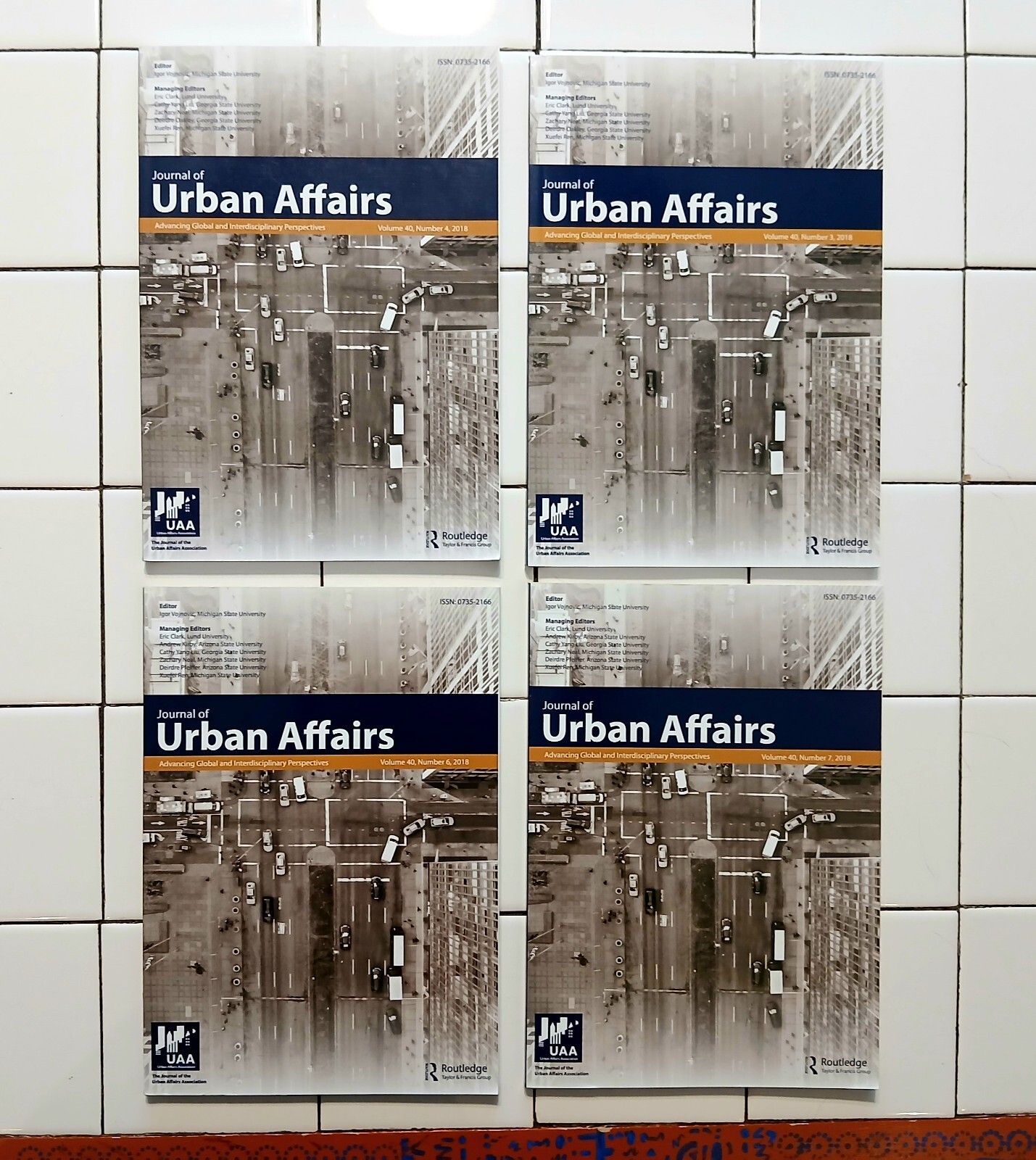 Journal Of Urban Affairs Volume 40 Numbers 3,4,6,7 In 2018 By Routledge Group