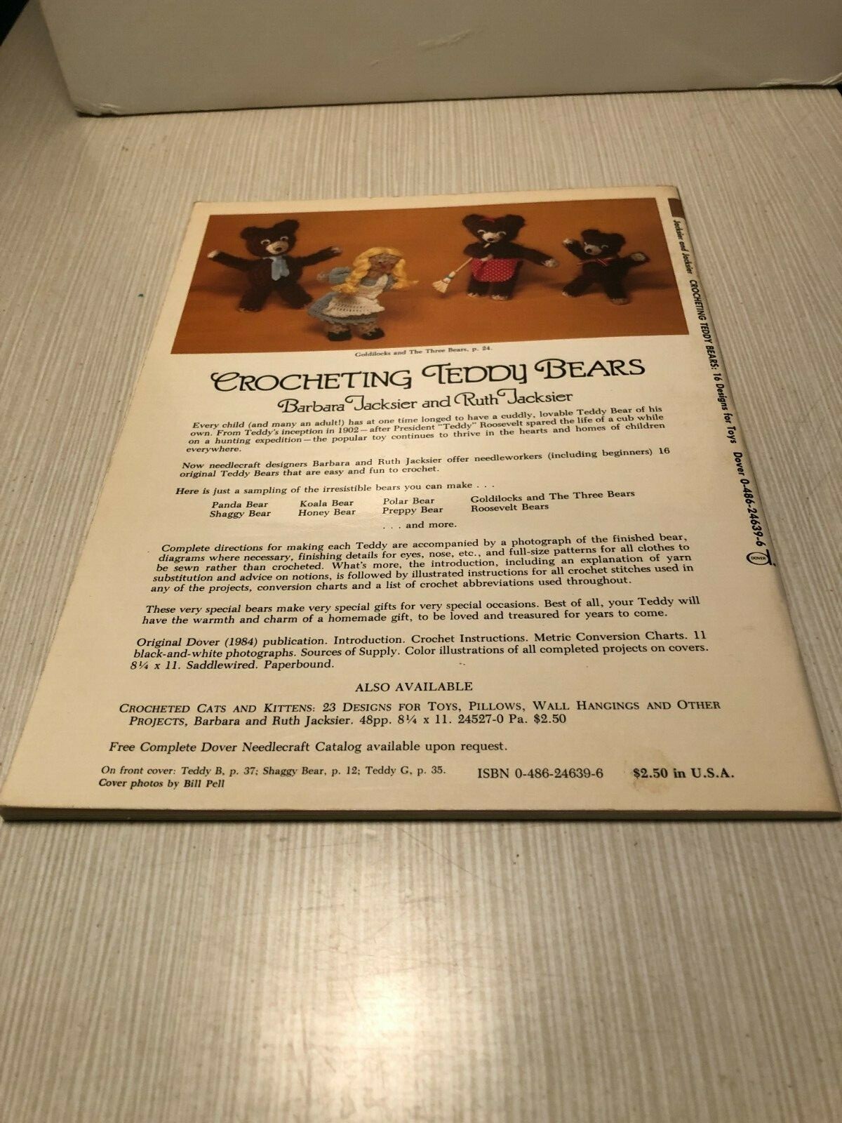 Dover Knitting, Crochet, Tatting, Lace Ser.: Crocheting Teddy Bears : 16 Designs