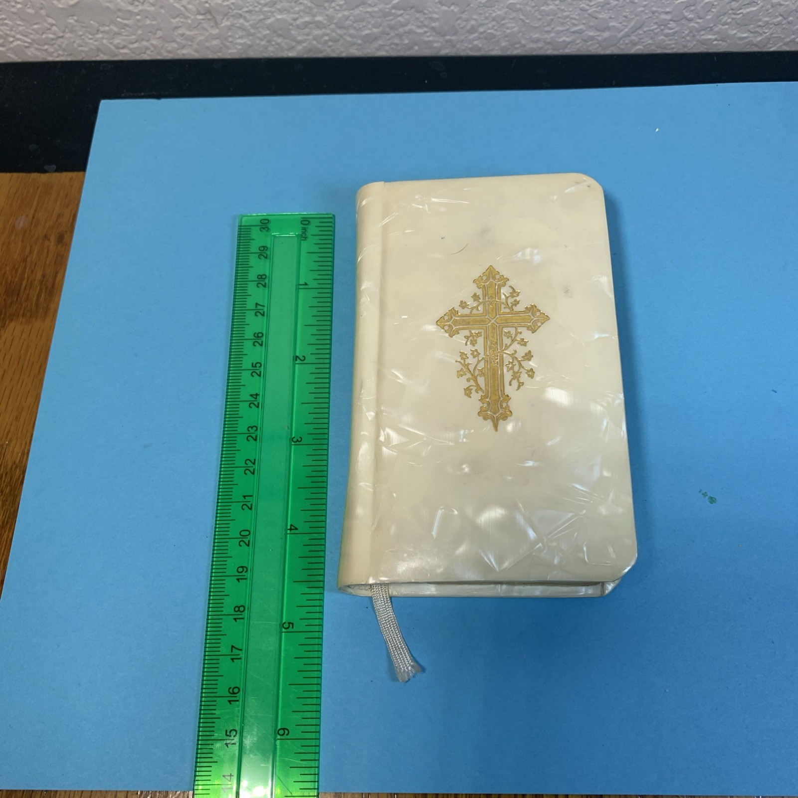 Vintage Mother of Pearl “Manual of Catholic Devotions”Regina Press 1957.