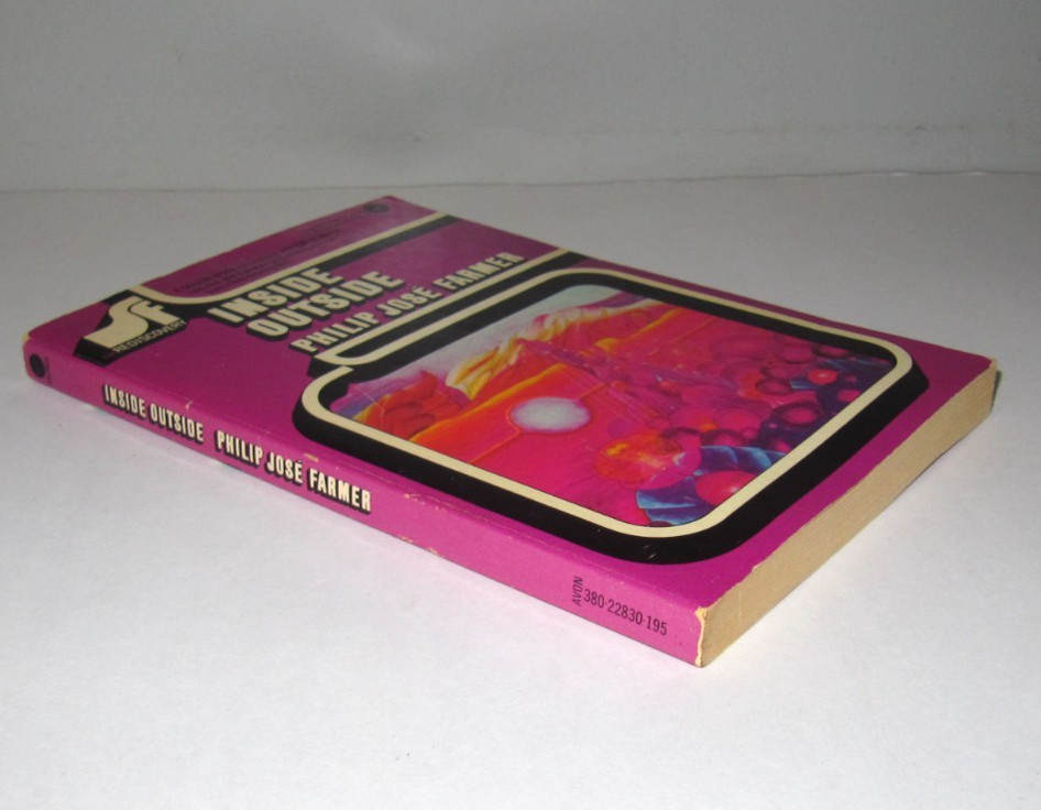 Inside Outside by Philip Jose Farmer TPB 1975 SF Rediscovery Avon Equinox