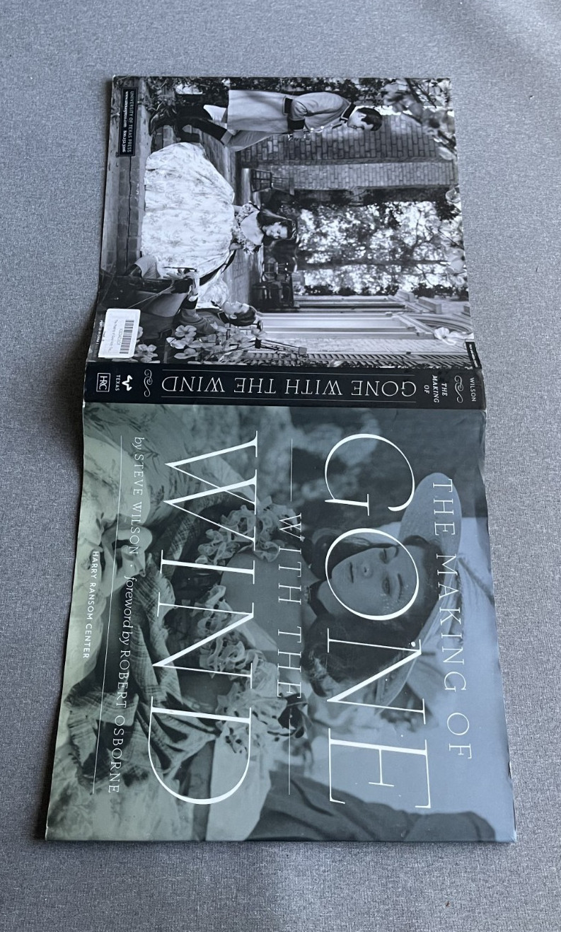 The Making of Gone With The Wind Books Hardcover Steve Wilson Signed