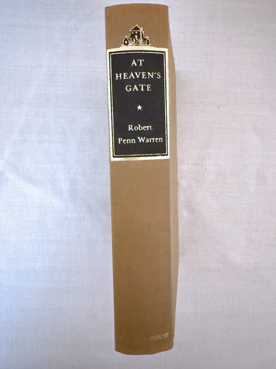 Vintage At Heaven’s Gate Robert Penn Warren 1959 Random House Reissue Hardcover