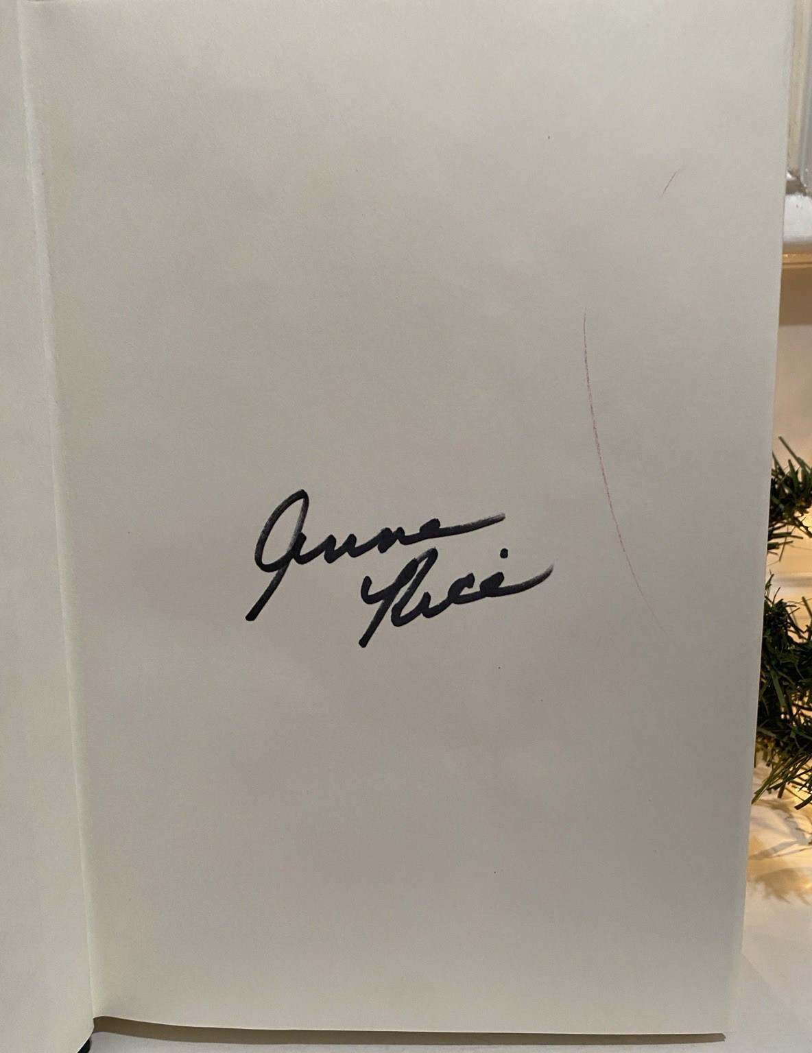 SIGNED Anne Rice Lasher First Edition Hardcover Book 1993