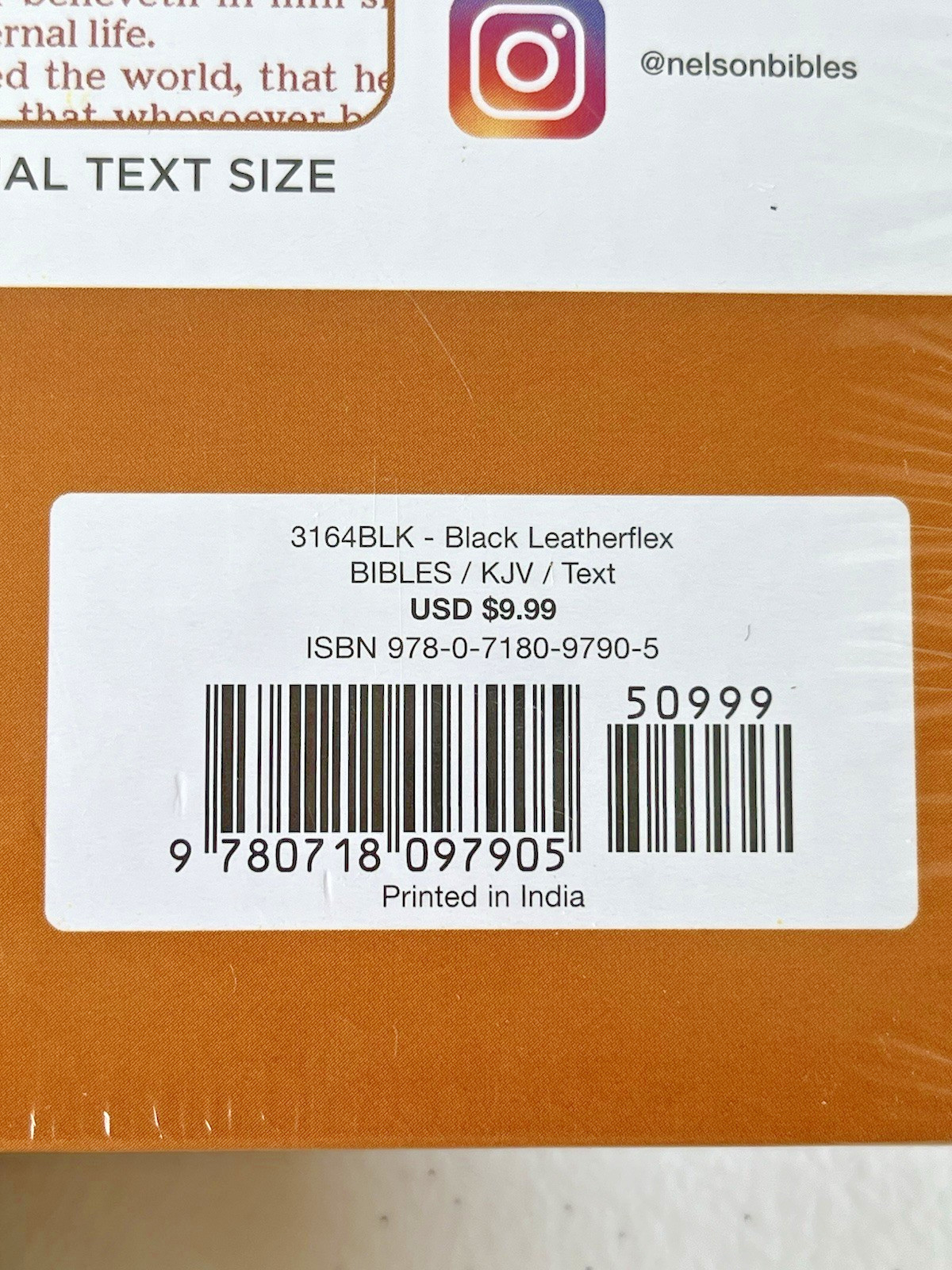 3 x KJV GIFT & AWARD BIBLE Red Letter Edition HOLY BIBLE Thomas Nelson – SEALED