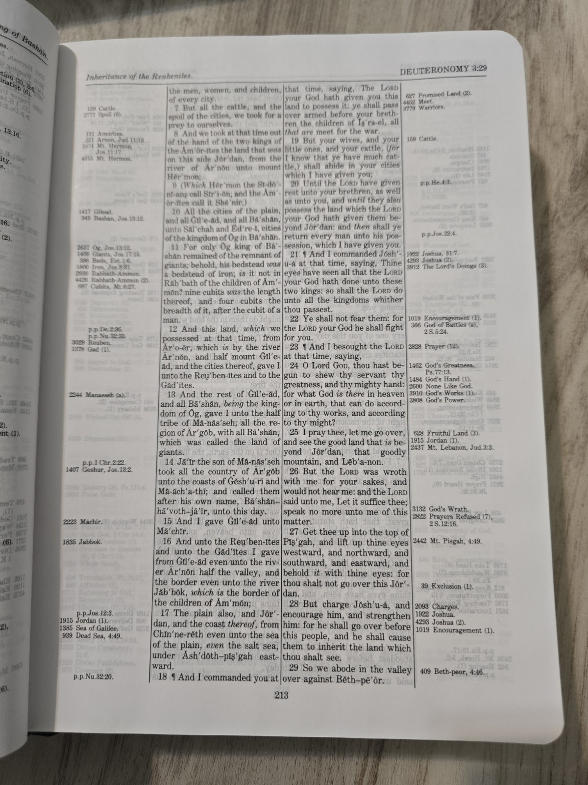 KJV Thompson Chain-Reference Bible Kirkbride Bonded Leather Red Letter Maps
