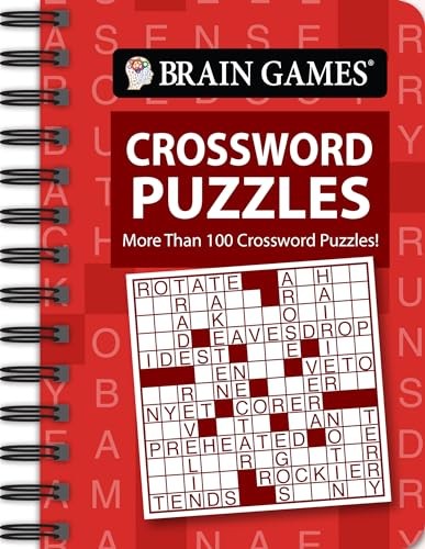 Brain Games To Go Crossword – VERY GOOD