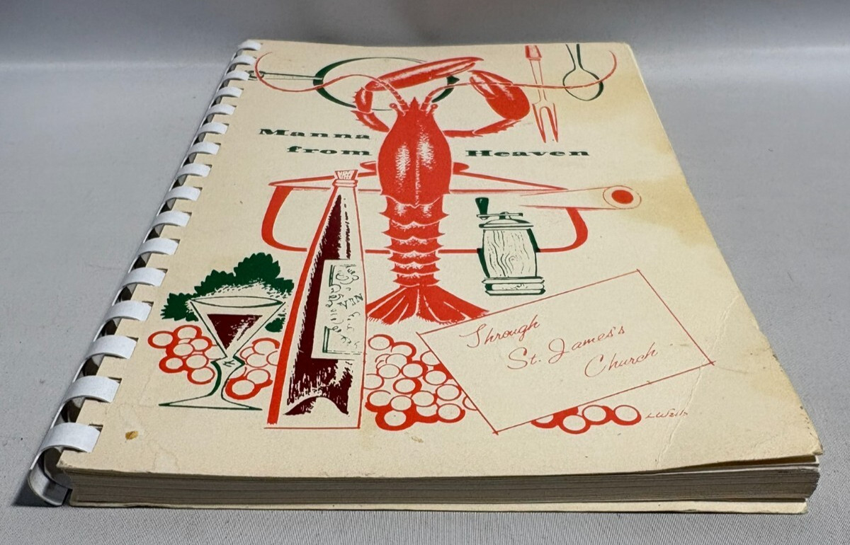 Manna From Heaven Cookbook, St. James Church Richmond Virginia, 1967 Revised Ed