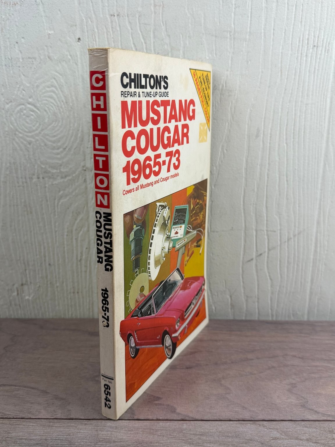 Chilton’s Mustang Cougar Repair & Tune-Up Guide 1965-73 Manual Paperback