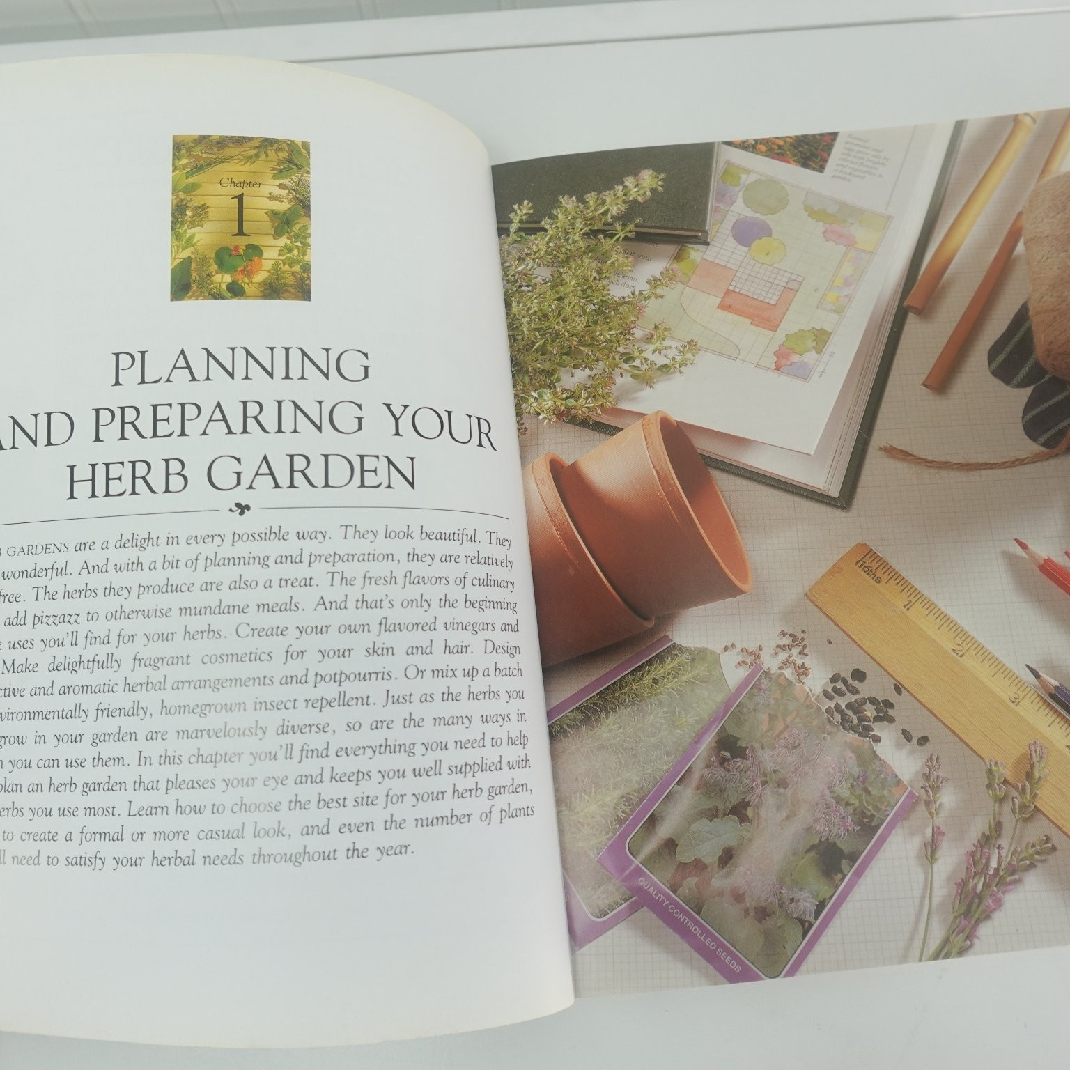 Your Backyard Herb Garden Miranda Smith 1997 1st Printing Gardening Rodale