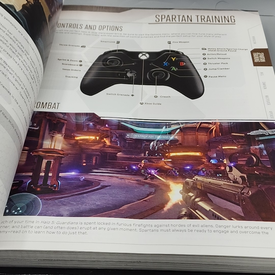 Halo 5 Guardians Collectors Edition Hardcover Strategy Guide Video Game Book