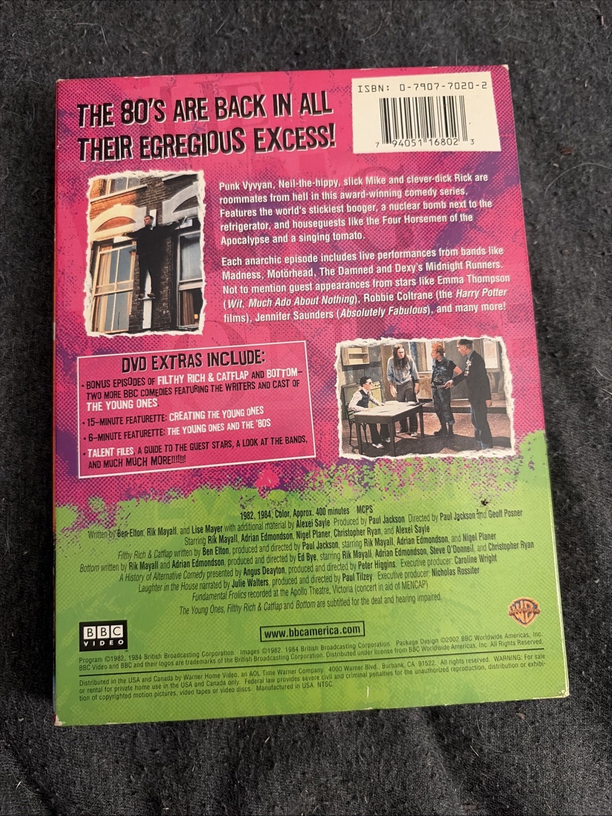 The Young Ones Every Stoopid Episode (DVD 2002, 3-Disc Set) BBC