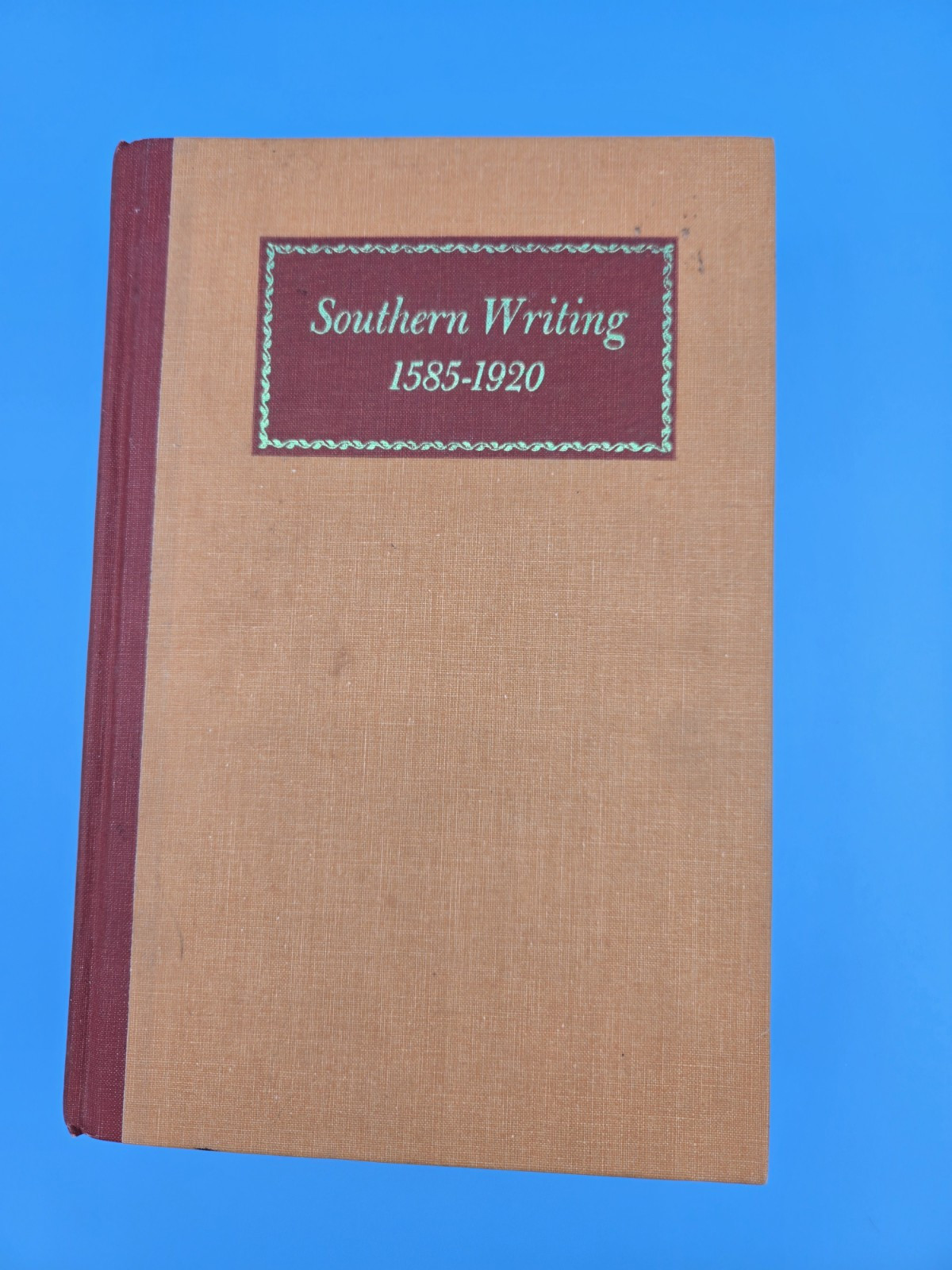 Southern Writing 1585 to 1920 Davis Holman Rubin Hardback