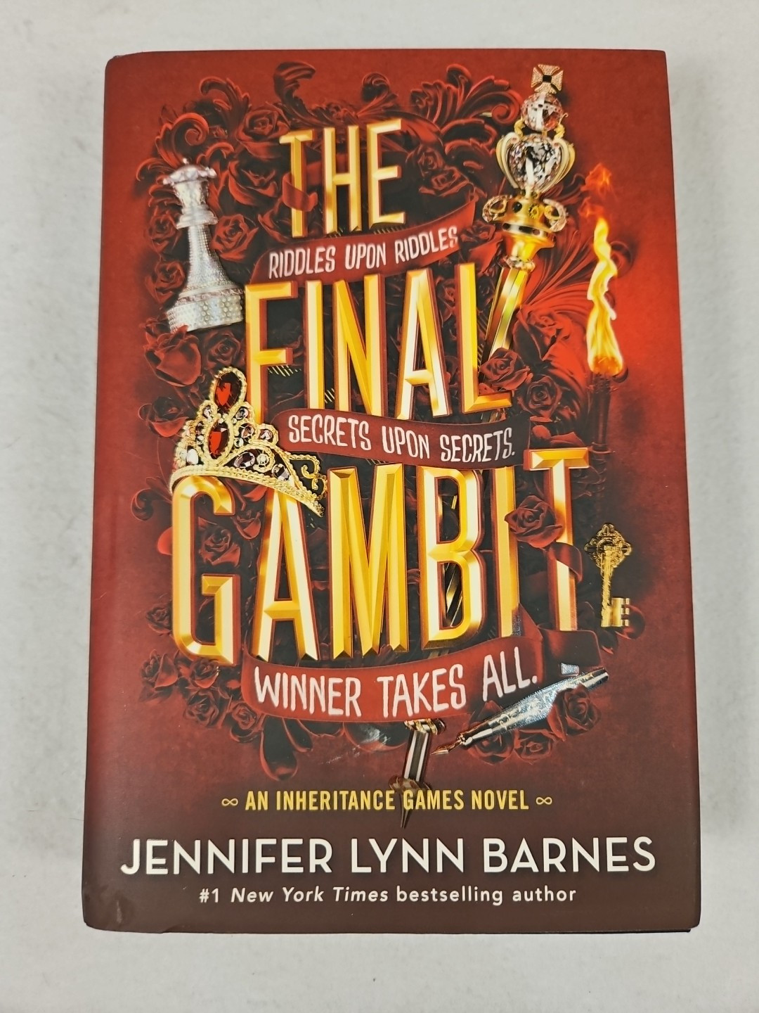 The Final Gambit Book 3 The Inheritance Games Hardcover Jennifer Lynn Barnes NEW