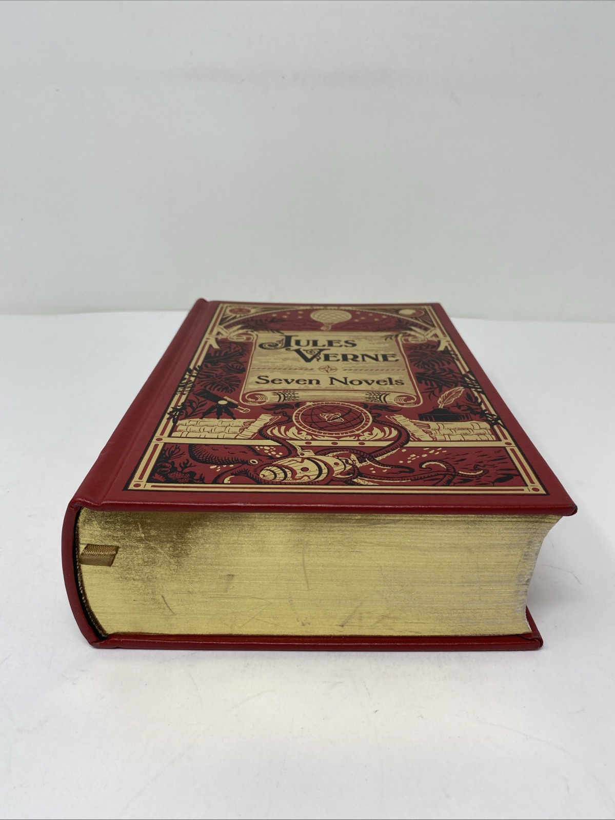 Jules Verne Seven Novels (2010, Bonded Leather over Boards) FREE SHIPPING!