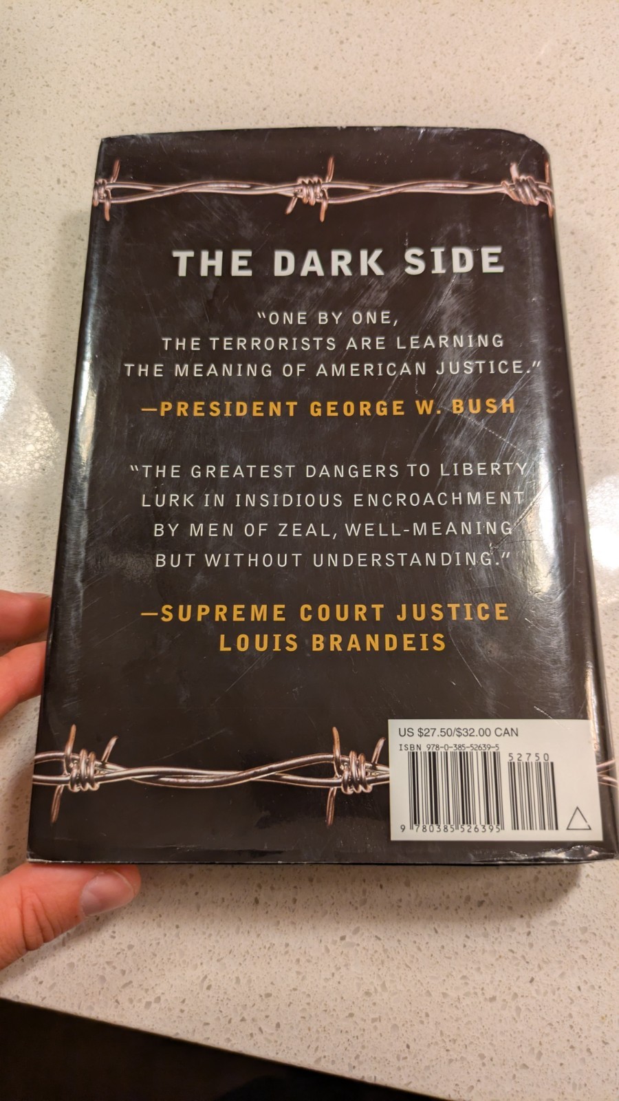 The Dark Side: War on Terror Politics ⚔️🗽 Jane Mayer 1st Ed/1st Print Hardcover