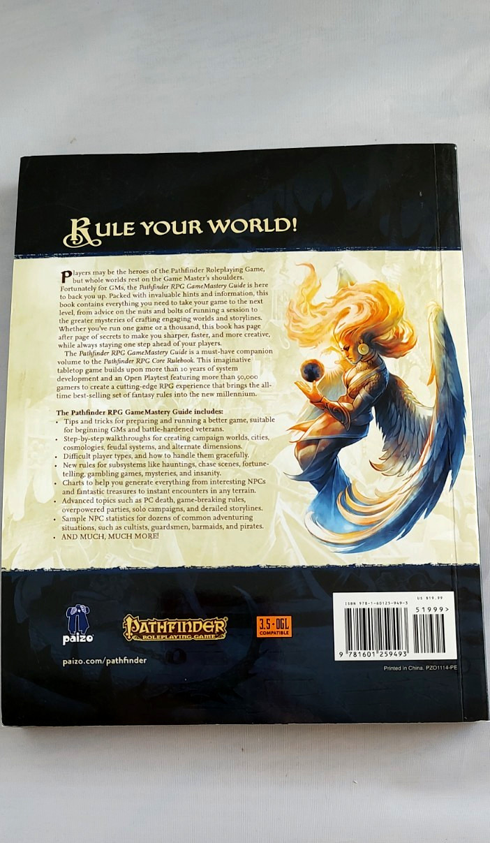 Pathfinder Roleplaying Game: GameMastery Guide Book Pocket Edition Paizo Staff