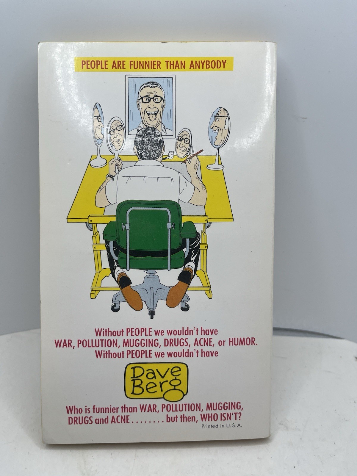 Vintage MAD Magazine Dave Berg Paperback Book Lot (5)